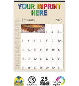 Decorator Memo (Tan) Calendar