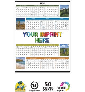 Scenic Span-A-Year Calendar