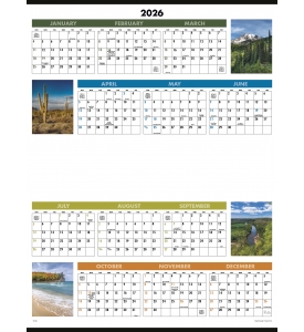 Scenic Span-A-Year Calendar