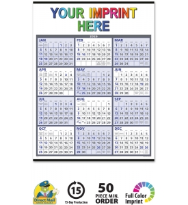 Span-A-Year - Blue &amp; Grey Calendar