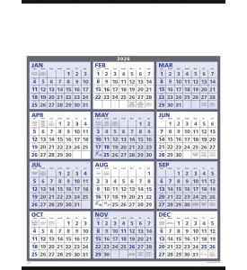 Span-A-Year - Blue &amp; Grey Calendar