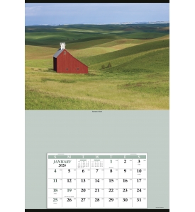 Jumbo Hanger Calendar with 12-Month Grid