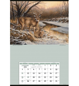 Jumbo Hanger Calendar with 12-Month Grid