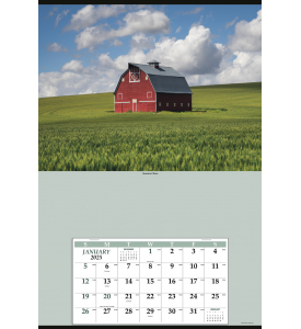 Jumbo Hanger Calendar with 12-Month Grid