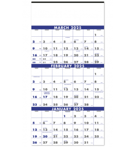 Commercial 3-Month Planner (4-sheet) Calendar