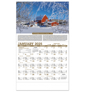 Scenic Almanac Calendar
