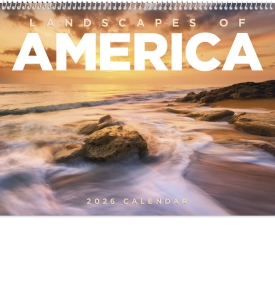 Landscapes Of America Spiral Calendar