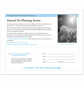 Eternal Word - Funeral Pre-Planning Calendar