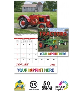 Classic Tractor Spiral Calendar