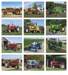 Classic Tractor Spiral Calendar