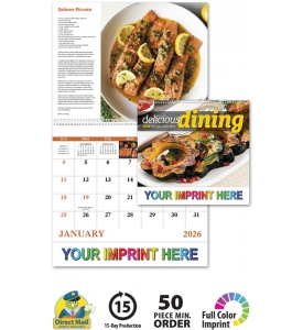 Delicious Dining Spiral Calendar