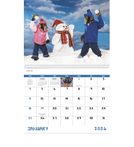 Monkey Mischief Spiral Calendar