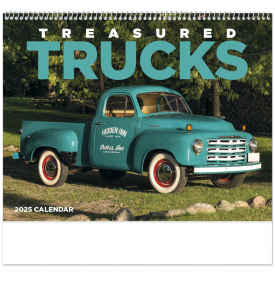 Treasured Trucks Spiral Calendar