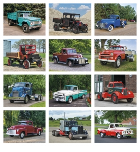 Treasured Trucks Spiral Calendar