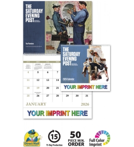 The Saturday Evening Post Spiral Calendar II