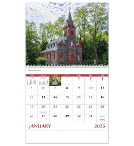 Scenic Churches Calendar