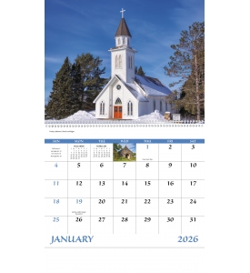 Scenic Churches Calendar