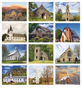 Scenic Churches Calendar