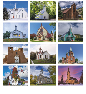 Scenic Churches Calendar