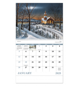 Scenic Memories Spiral Calendar
