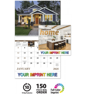 Welcome Home Spiral Calendar