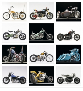 Motorcycles Spiral Calendar