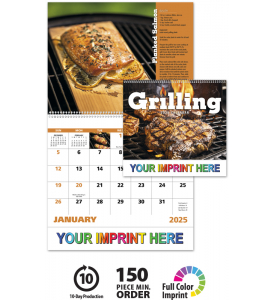 Grilling Spiral Calendar