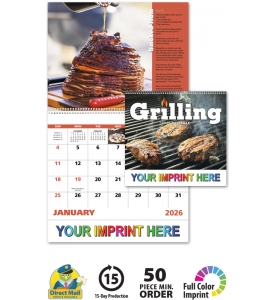 Grilling Spiral Calendar