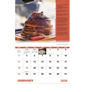 Grilling Spiral Calendar