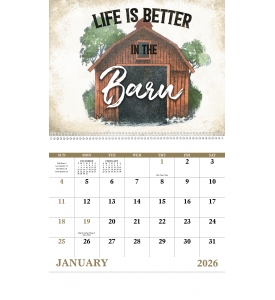 Country Days Spiral Calendar