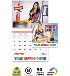 Fantasy Builders Spiral Calendar