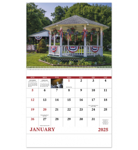 Celebrate America Spiral Calendar
