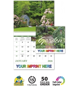 Garden Walk Spiral Calendar