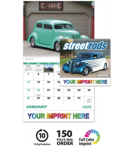Street Rods Spiral Calendar