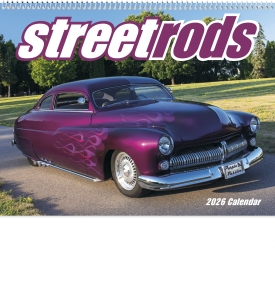 Street Rods Spiral Calendar