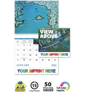 View from Above Spiral Calendar