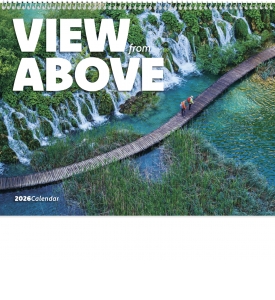 View from Above Spiral Calendar