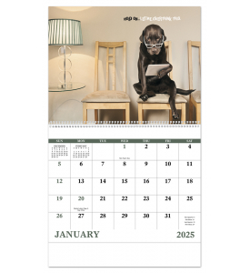 Pets with Attitude Spiral Calendar