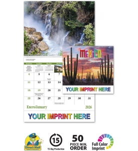 Mexico II Spiral Calendar