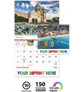Mexico II Spiral Calendar