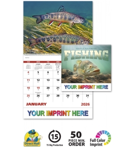 Fishing Spiral Calendar