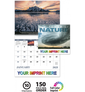 Power of Nature Spiral Calendar