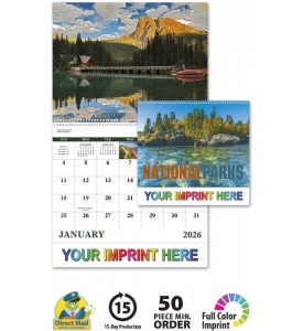 Canadian National Parks Spiral Calendar