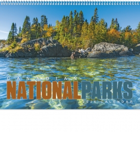 Canadian National Parks Spiral Calendar