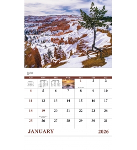 Landscapes Of America Calendar