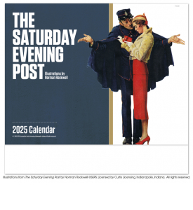 The Saturday Evening Post Stapled Calendar