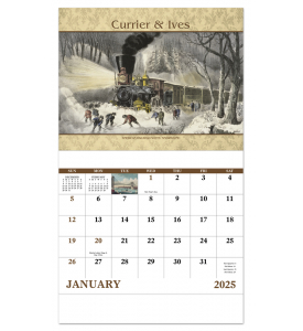 Currier &amp; Ives Calendar
