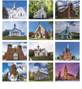 Scenic Churches Calendar II