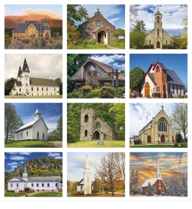 Scenic Churches Calendar II