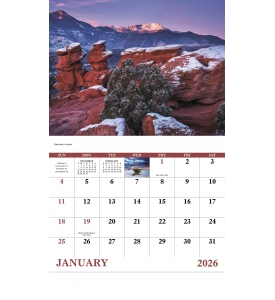 Rocky Mountains Wall Calendar